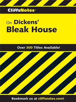 cover image of CliffsNotes on Dickens' Bleak House